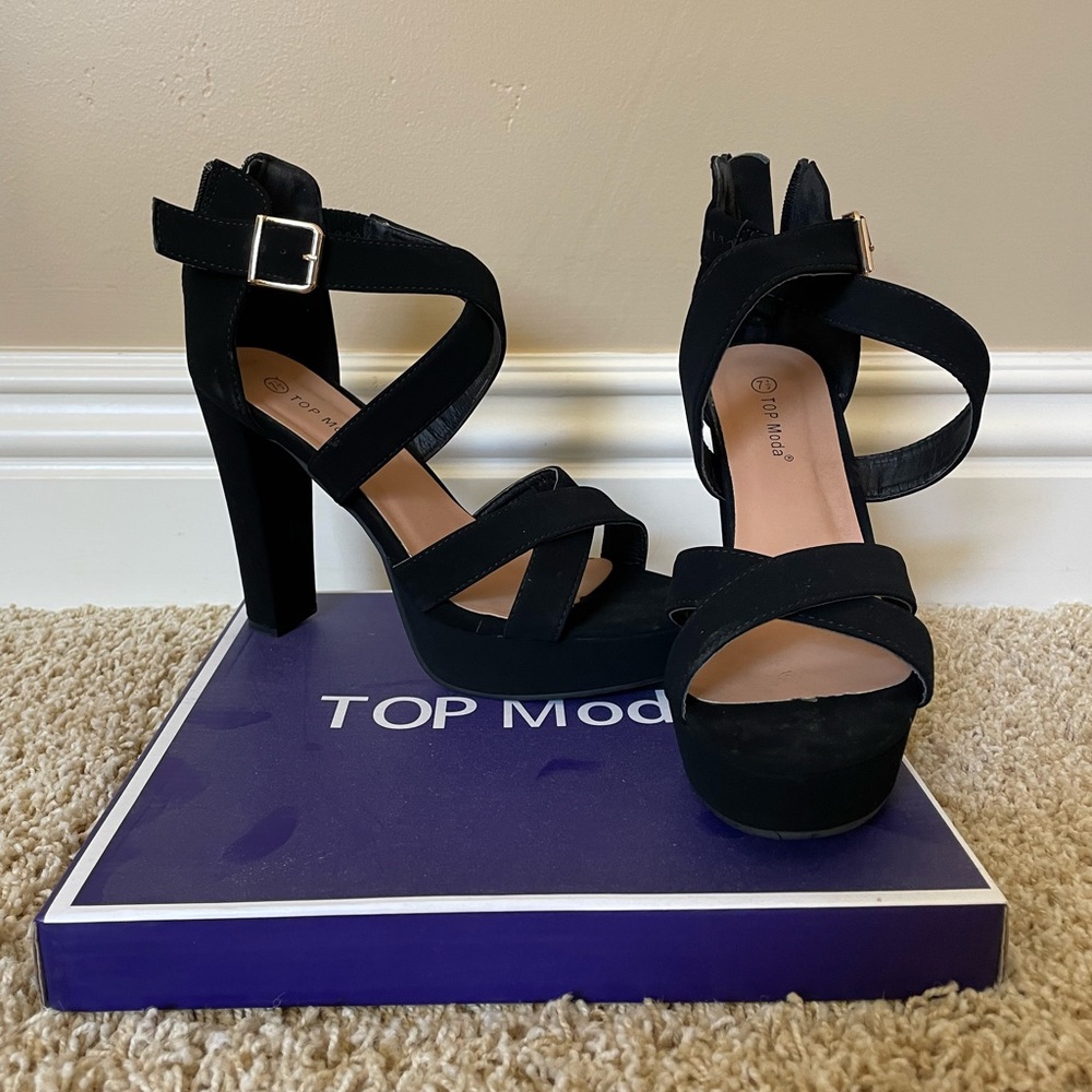 Black heel